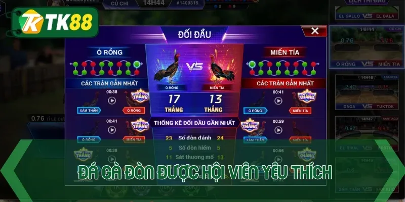 Trải nghiệm đá gà TK88 với 3 hình thức khó lòng rời mắt - victory96