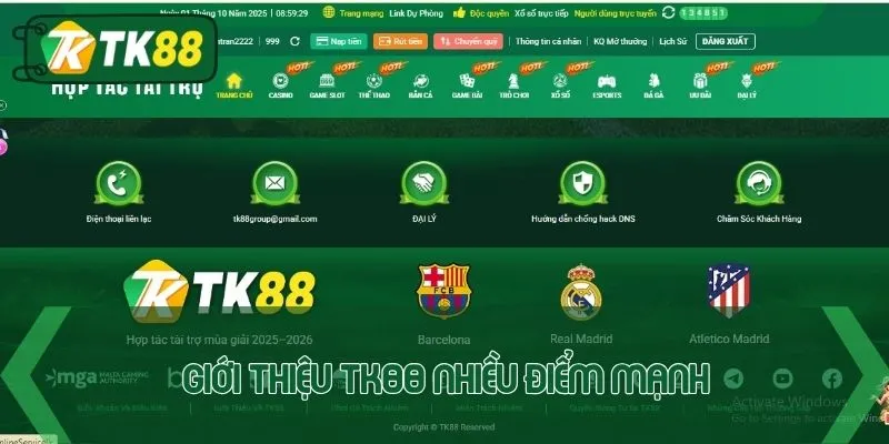 Giới thiệu TK88 - Uy tín, chuyên nghiệp và dẫn đầu xu hướng - victory96