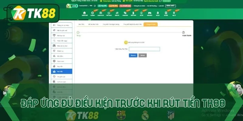 Rút Tiền TK88: Hướng Dẫn Thực Hiện An Toàn, Nhanh Chóng - victory96