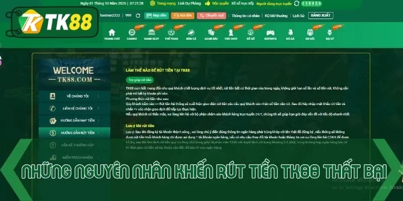 Rút Tiền TK88: Hướng Dẫn Thực Hiện An Toàn, Nhanh Chóng - victory96