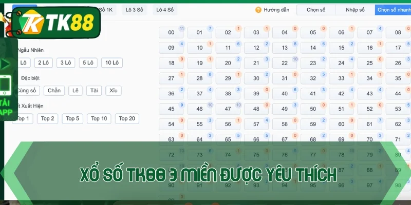 Xổ số TK88 - Bắt cầu chuẩn, nhận thưởng lớn mỗi ngày - victory96