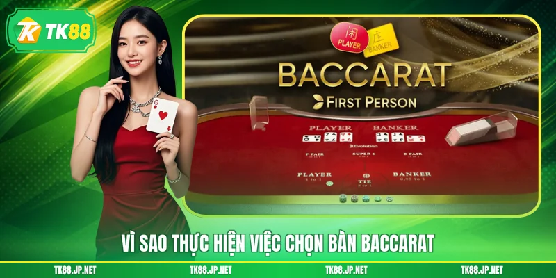Chọn Bàn Baccarat - Bí Quyết Săn Thưởng, Hốt Bạc Tỷ - TK88 - victory96